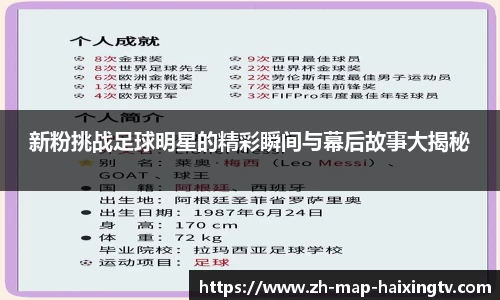 新粉挑战足球明星的精彩瞬间与幕后故事大揭秘